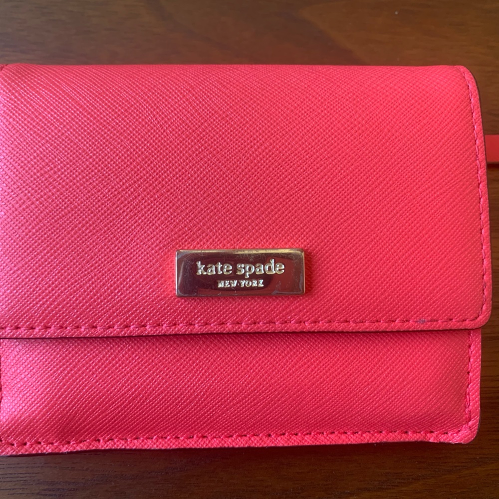 Kate Spade bifold wallet with ID holder
